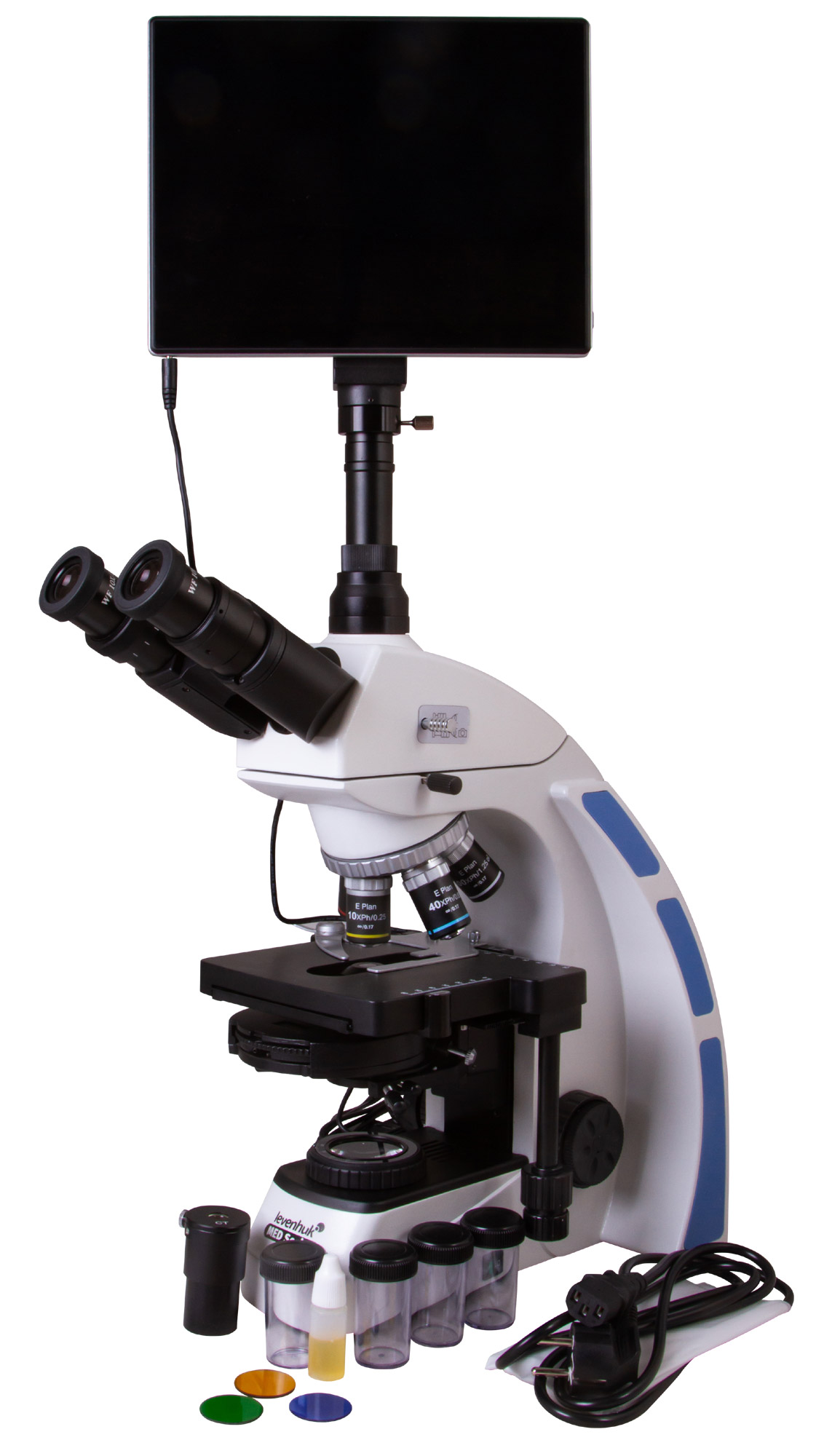 Digitální trinokulární mikroskop Levenhuk MED D45T LCD 66 190 Kč