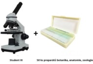 mikroskop a preparáty